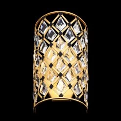 Windsor 345W02FGMB 2-Light Wall Sconce - French Gold/Matte Black -Hanging Lighting 345W02FGMB 5