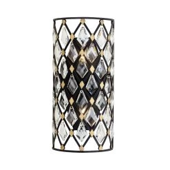 Windsor 345W02SCBHG 2-Light Wall Sconce - Carbon/Havana Gold