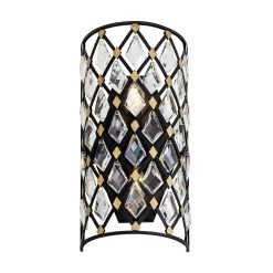 Windsor 345W02SCBHG 2-Light Wall Sconce - Carbon/Havana Gold -Hanging Lighting 345W02SCBHG 6