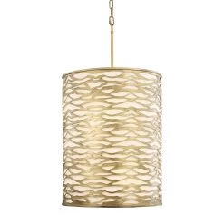Kato 348F06HG 6-Light Pendant Light - Havana Gold -Hanging Lighting 348F06HG