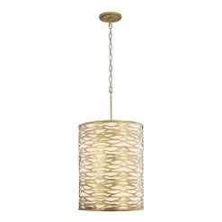 Kato 348F06HG 6-Light Pendant Light - Havana Gold -Hanging Lighting 348F06HG 3