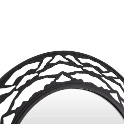 Kato 348MI33CB 33-in Round Mirror - Carbon -Hanging Lighting 348MI33CB Detail 2