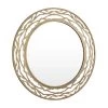 Kato 348MI33HG 33-in Round Mirror - Havana Gold -Hanging Lighting 348MI33HG 1