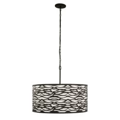 Kato 348P06CB 6-Light Pendant Light - Carbon Black -Hanging Lighting 348P06CB 2