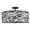 Kato 348S05CB 5-Light Ceiling Light - Carbon Black -Hanging Lighting 348S05CB 1