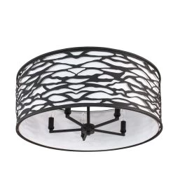 Kato 348S05CB 5-Light Ceiling Light - Carbon Black -Hanging Lighting 348S05CB 2