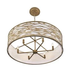 Kato 348S06HG 6-Light Ceiling Light - Havana Gold -Hanging Lighting 348S06HG 3