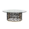 Kato 348TC46HGCB Coffee Table - Havana Gold/Carbon -Hanging Lighting 348TC46HGCB 1