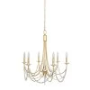 Brentwood 350C06FG 6-Light Chandelier - French Gold -Hanging Lighting 350C06FG 4
