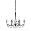 Brentwood 350C08CB 8-Light Chandelier - Carbon Black -Hanging Lighting 350C08CB 4