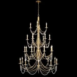 Brentwood 350C28FG 28-Light Chandelier - French Gold -Hanging Lighting 350C28FG 2