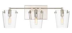 Arlo 351B03BLPN 3-Light Vanity Light - Black/Polished Nickel 11 Arlo 351B03BLPN 3-Light Vanity Light - Black/Polished Nickel -Hanging Lighting 351B03BLPN