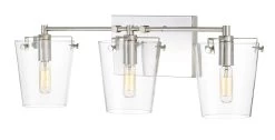 Arlo 351B03BLPN 3-Light Vanity Light - Black/Polished Nickel 10 Arlo 351B03BLPN 3-Light Vanity Light - Black/Polished Nickel -Hanging Lighting 351B03BLPN 3