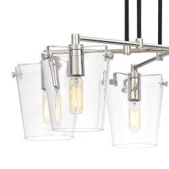 Arlo 351C06BLPN 6-Light Chandelier - Black/Polished Nickel 9 Arlo 351C06BLPN 6-Light Chandelier - Black/Polished Nickel -Hanging Lighting 351C06BLPN 2