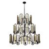 Darden 354P36MBAG 36-Light Pendant Light - Matte Black/Antique Gold 1 Darden 354P36MBAG 36-Light Pendant Light - Matte Black/Antique Gold -Hanging Lighting 354P36MBAG 1