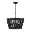 Apollo 355P06SCB Short Pendant Light - Carbon Black -Hanging Lighting 355P06SCB