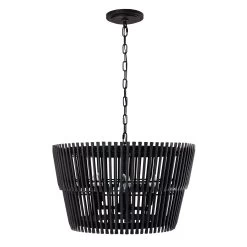 Apollo 355P06SCB Short Pendant Light - Carbon Black -Hanging Lighting 355P06SCB 3