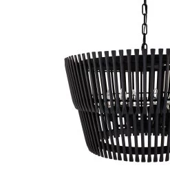 Apollo 355P06SCB Short Pendant Light - Carbon Black -Hanging Lighting 355P06SCB 4