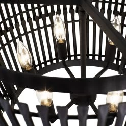 Apollo 355P06SCB Short Pendant Light - Carbon Black -Hanging Lighting 355P06SCB 5