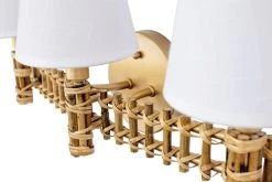 Nevis 360B03FG 3-Light Vanity Light - French Gold -Hanging Lighting 360B03FG 5