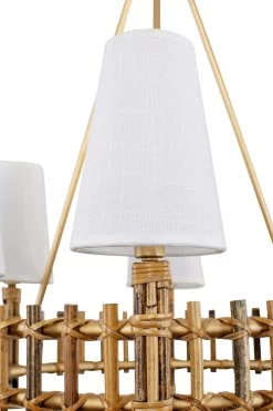 Nevis 360C06FG 6-Light Chandelier - French Gold 10 Nevis 360C06FG 6-Light Chandelier - French Gold -Hanging Lighting 360C06FG 3