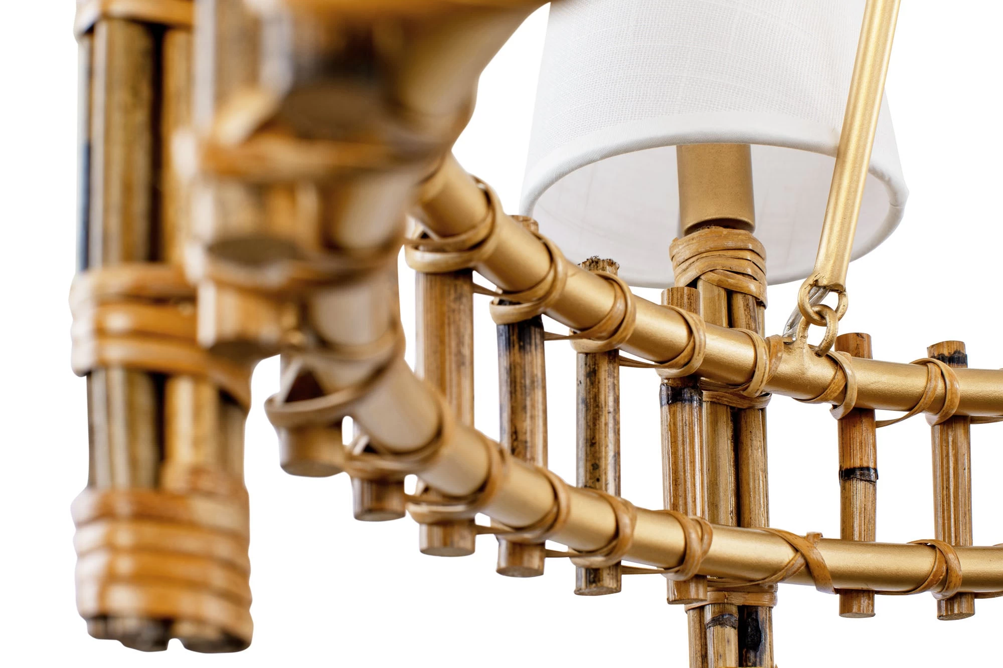 Nevis 360C06FG 6-Light Chandelier - French Gold 6 Nevis 360C06FG 6-Light Chandelier - French Gold - Image 4