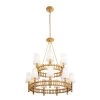 Nevis 360C15FG 15-Light Chandelier - French Gold -Hanging Lighting 360C15FG 1