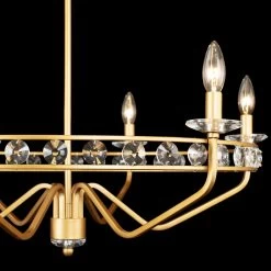Monroe 363C06AG 6-Light Crystal Chandelier - Antique Gold 9 Monroe 363C06AG 6-Light Crystal Chandelier - Antique Gold -Hanging Lighting 363C06AG 8