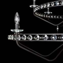 Monroe 363C15CB 15-Light Chandelier - Carbon Black 15 Monroe 363C15CB 15-Light Chandelier - Carbon Black -Hanging Lighting 363C15CB 6