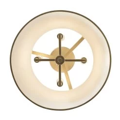 Coco 364S04MWFG 4-Light Semi-Flush - Matte White/French Gold -Hanging Lighting 364S04MWFG 3