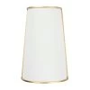 Coco 364W02MWFG 2-Light Wall Sconce - Matte White/French Gold -Hanging Lighting 364W02MWFG