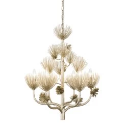 Pinion 365C06ZG 6-Light Chandelier - Zen Gold -Hanging Lighting 365C06ZG