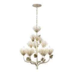 Pinion 365C06ZG 6-Light Chandelier - Zen Gold -Hanging Lighting 365C06ZG 3