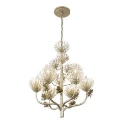 Pinion 365C06ZG 6-Light Chandelier - Zen Gold -Hanging Lighting 365C06ZG 5