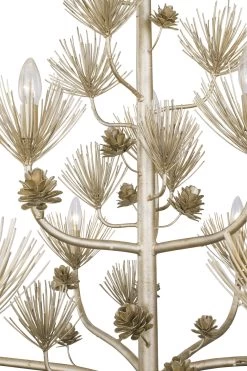 Pinion 365C09ZG 9-Light Chandelier - Zen Gold -Hanging Lighting 365C09ZG Detail 2