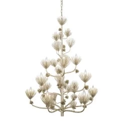 Pinion 365C12ZG 12-Light Chandelier - Zen Gold -Hanging Lighting 365C12ZG