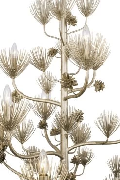 Pinion 365C12ZG 12-Light Chandelier - Zen Gold -Hanging Lighting 365C12ZG Detail 2