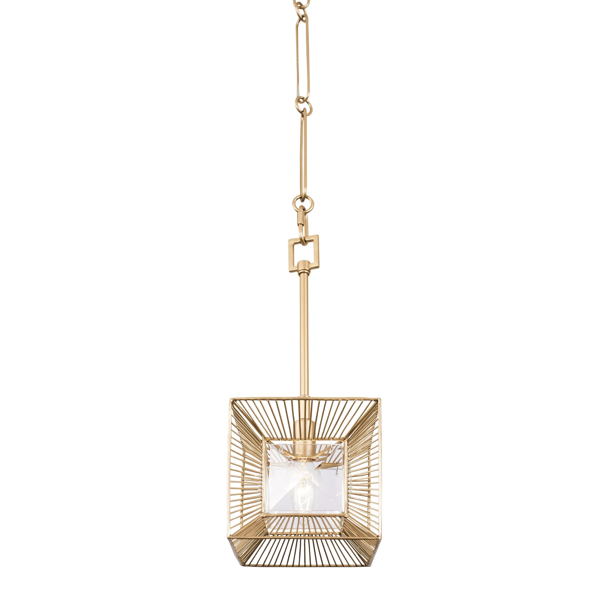 Arcade 366M01FG 1-Light Mini Pendant Light - French Gold 4 Arcade 366M01FG 1-Light Mini Pendant Light - French Gold - Image 2