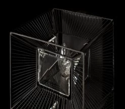 Arcade 366W03CB 3-Light Wall Sconce - Carbon -Hanging Lighting 366W03CB Detail 1