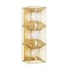 Arcade 366W03FG 3-Light Wall Sconce - French Gold -Hanging Lighting 366W03FG 1