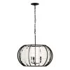 Caesar 367P03CB 3-Light Pendant Light - Carbon -Hanging Lighting 367P03CB 1