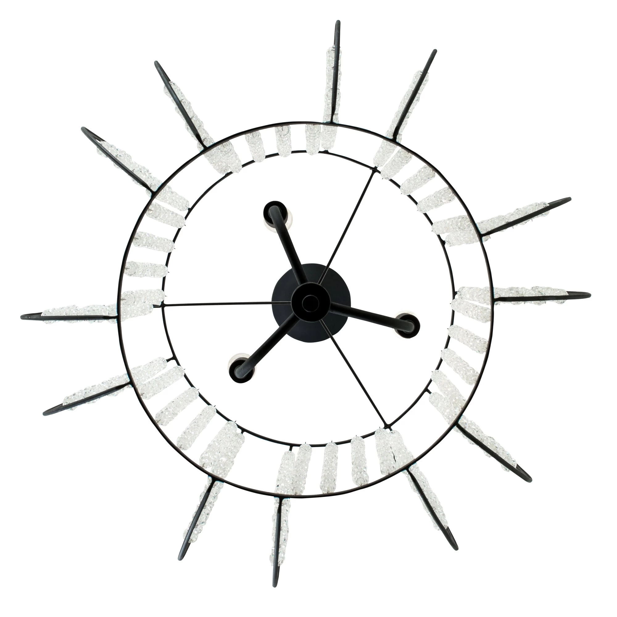 Caesar 367P03CB 3-Light Pendant Light - Carbon 6 Caesar 367P03CB 3-Light Pendant Light - Carbon - Image 4