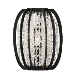 Caesar 367W01CB 1-Light Wall Sconce - Carbon