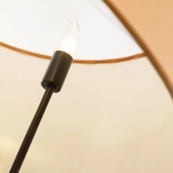 Secret Agent 368P05BLC 5-Light Pendant Light - Black/Camel Leather -Hanging Lighting 368P05BLC Detail 1