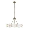 Cosmos 370C06HG 6-Light Chandelier - Havana Gold