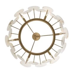 Cosmos 370C06HG 6-Light Chandelier - Havana Gold -Hanging Lighting 370C06HG 2