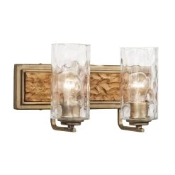 Hammer Time 371B02HGC 2-Light Vanity Light - Havana Gold/Cinnamon -Hanging Lighting 371B02HGC