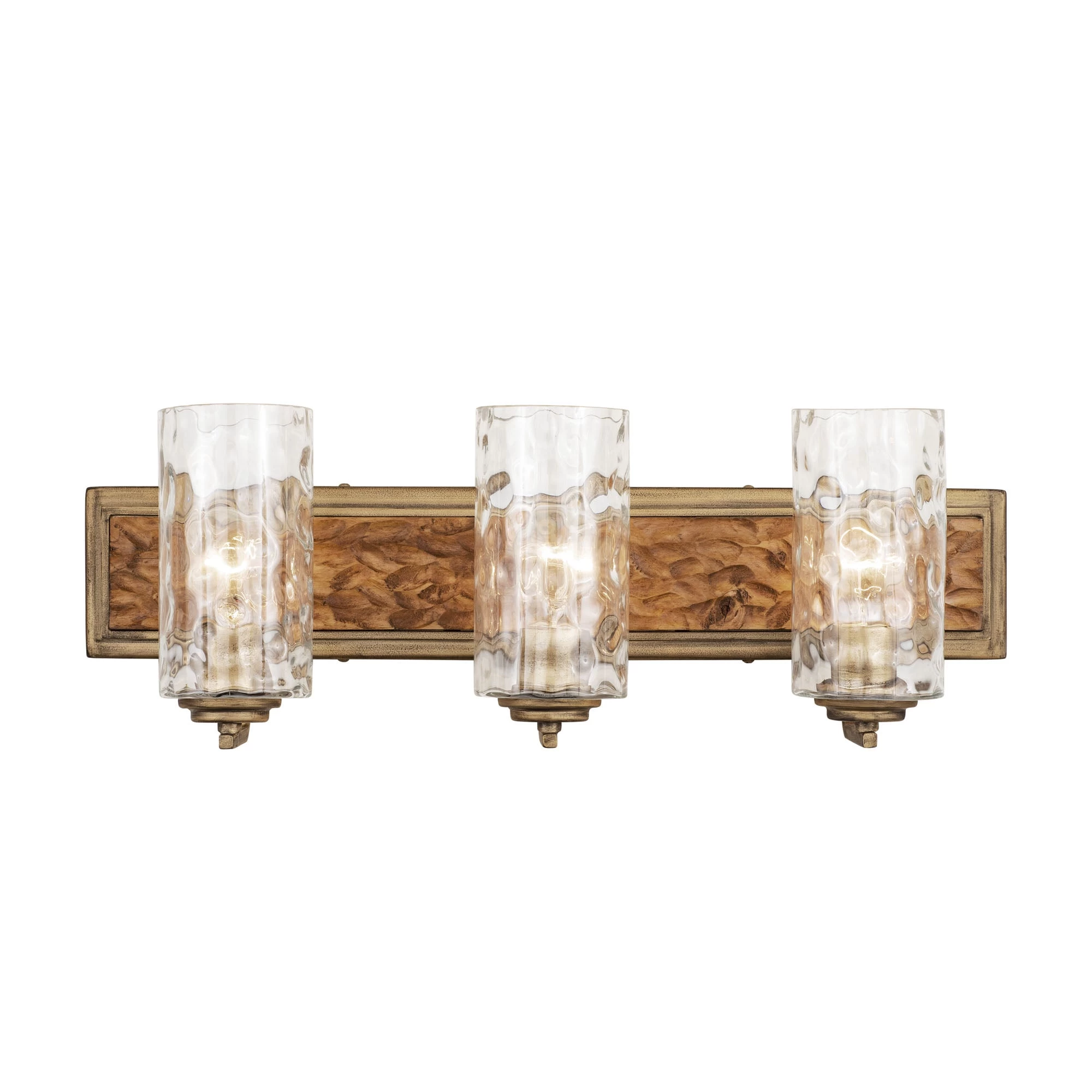 Hammer Time 371B03HGC 3-Light Vanity Light - Havana Gold/Cinnamon 3 Hammer Time 371B03HGC 3-Light Vanity Light - Havana Gold/Cinnamon