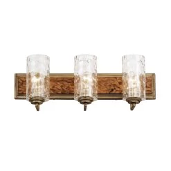 Hammer Time 371B03HGC 3-Light Vanity Light - Havana Gold/Cinnamon 10 Hammer Time 371B03HGC 3-Light Vanity Light - Havana Gold/Cinnamon -Hanging Lighting 371B03HGC 3