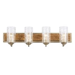 Hammer Time 371B04HGC 4-Light Vanity Light - Havana Gold/Cinnamon -Hanging Lighting 371B04HGC 3